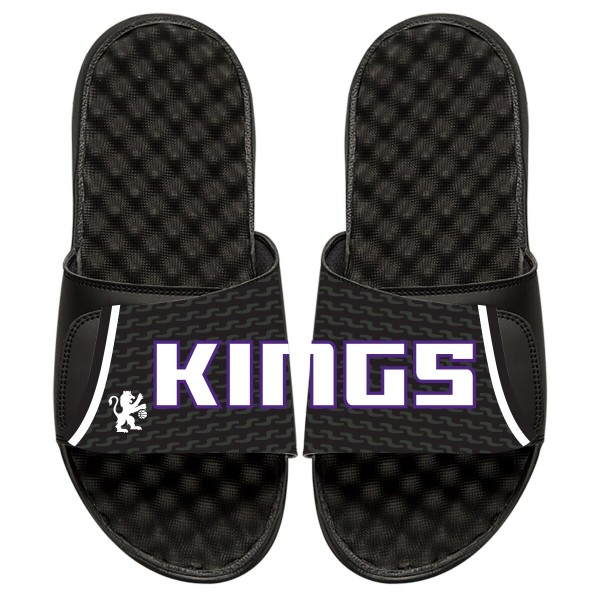 Детские шлепки Sacramento Kings ISlide Statement - Black