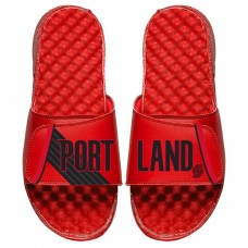Шлепки Игровая форма  Portland Trail Blazers ISlide Youth Statement Split - Red