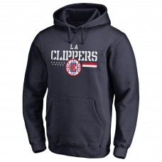 Толстовка с капюшоном LA Clippers Hoops For Troops - Navy