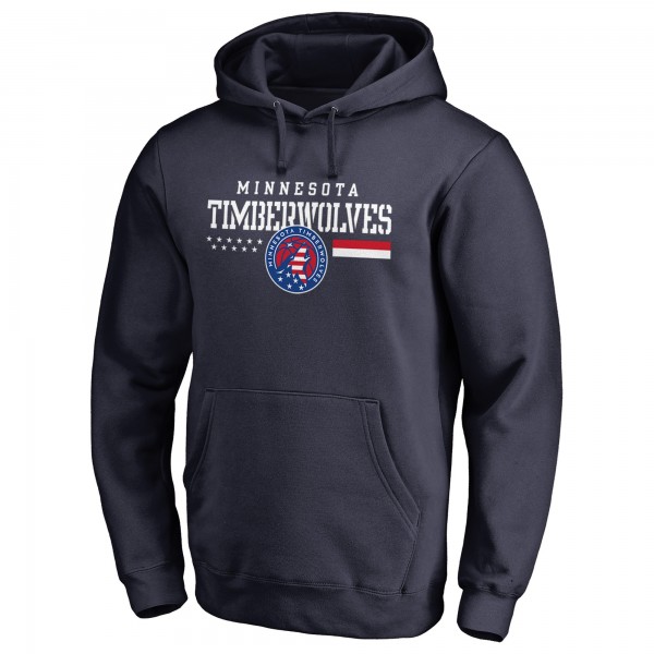 Толстовка Minnesota Timberwolves Hoops For Troops - Navy