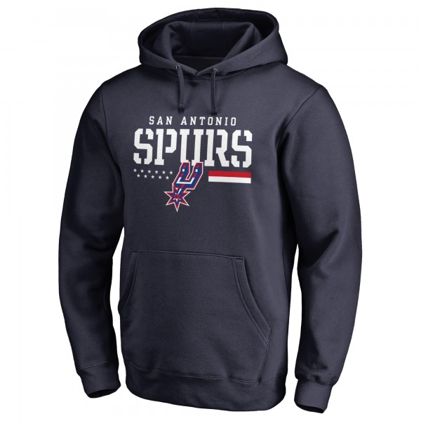 Толстовка с капюшоном San Antonio Spurs Hoops For Troops - Navy - фирменная одежда NBA
