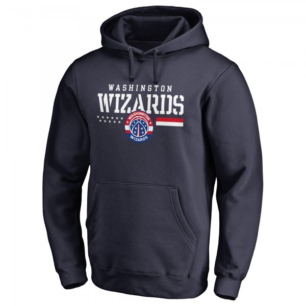Толстовка с капюшоном Washington Wizards Hoops For Troops - Navy - фирменная одежда NBA