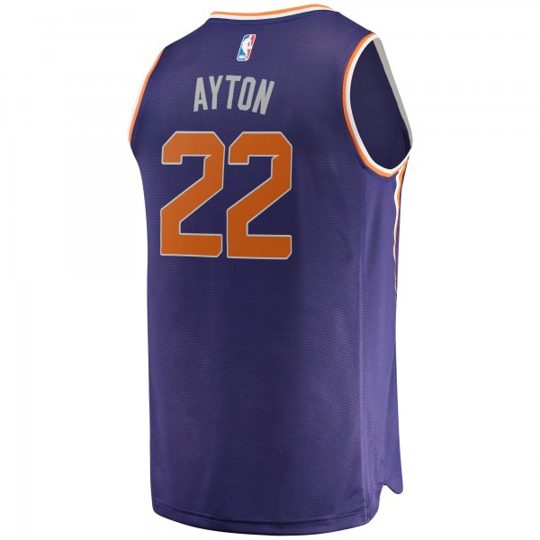 Игровая майка DeAndre Ayton Phoenix Suns Fast Break Replica - Icon Edition - Purple - оригинальная джерси НБА