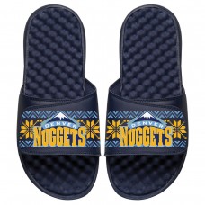 Шлепки Denver Nuggets ISlide Ugly Sweater - Navy