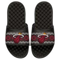 Шлепки Miami Heat ISlide Ugly Sweater - Black