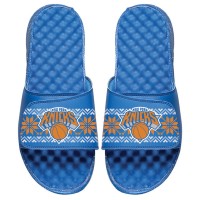 Шлепки New York Knicks ISlide Ugly Sweater - Royal