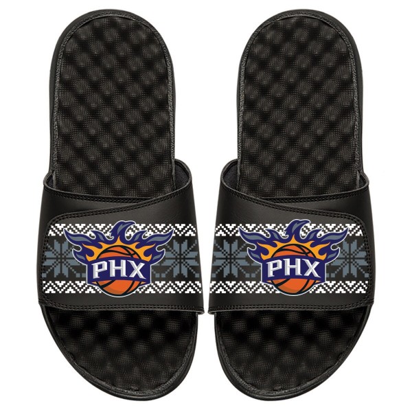 Шлепки Phoenix Suns ISlide Ugly Sweater - Black