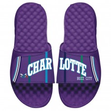 Шлепки Charlotte Hornets ISlide Hardwood Classic Jersey - Purple