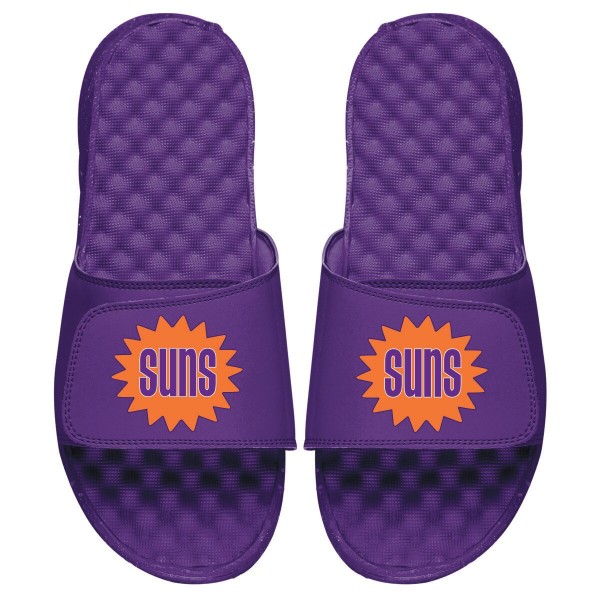Шлепки Phoenix Suns ISlide Hardwood Classic Logo - Purple