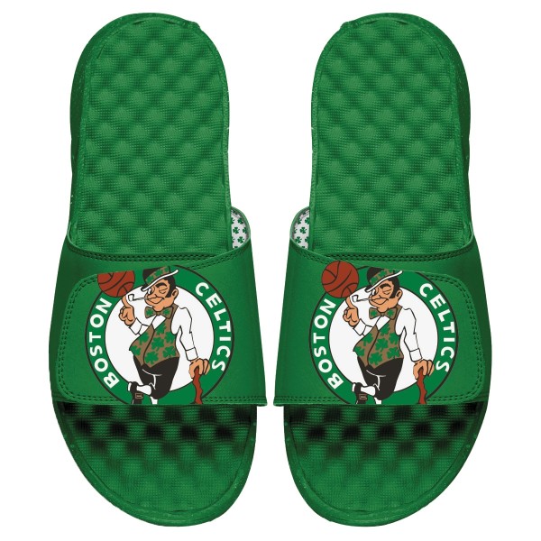 Шлепки Boston Celtics ISlide Primary Logo - Green
