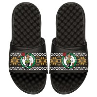 Детские шлепки Boston Celtics ISlide Ugly Sweater - Black