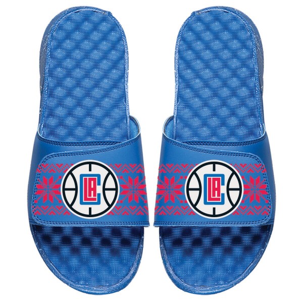 Детские шлепки LA Clippers ISlide Ugly Sweater - Royal