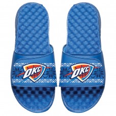 Шлепки Youth Oklahoma City Thunder ISlide Royal Ugly Sweater