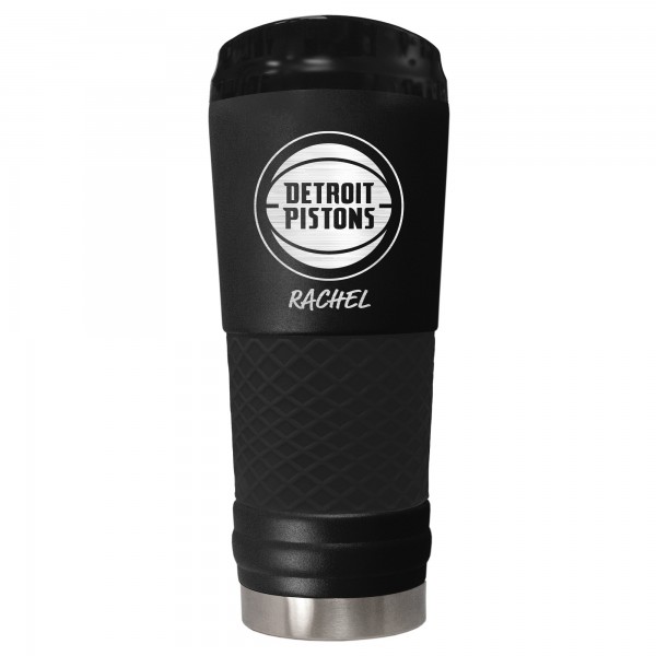 Именная кружка Detroit Pistons 24oz. Stealth Draft Beverage - Black
