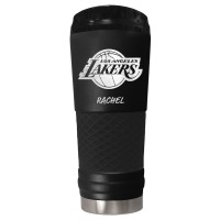 Los Angeles Lakers 24oz. Personalized Stealth Draft Beverage Cup - Black
