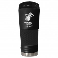 Именная кружка Miami Heat 24oz. Stealth Draft Beverage - Black