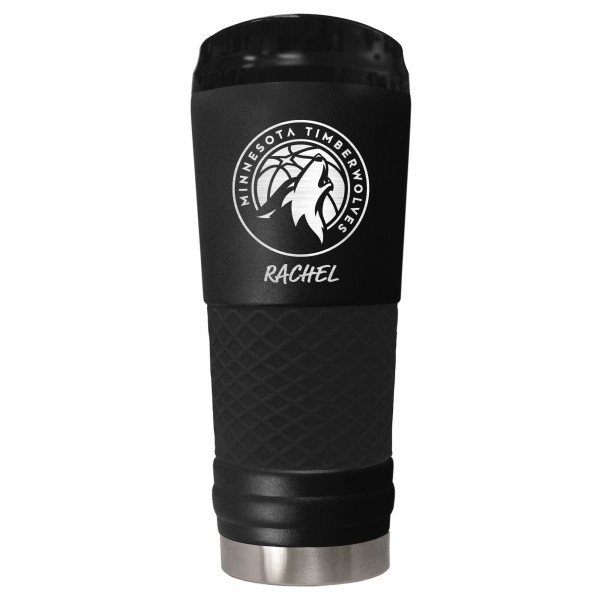 Именная кружка Minnesota Timberwolves 24oz. Stealth Draft Beverage - Black