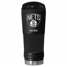 Brooklyn Nets 24oz. Personalized Stealth Draft Beverage Cup - Black
