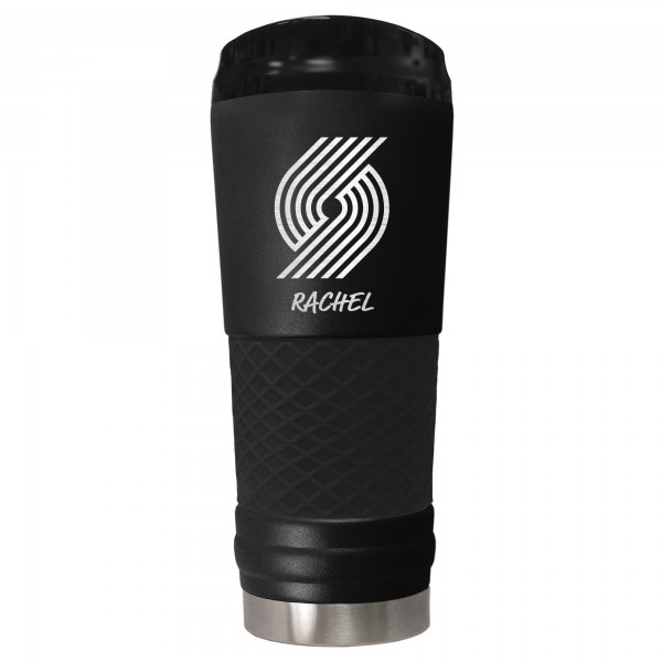 Именная кружка Portland Trail Blazers 24oz. Stealth Draft Beverage - Black