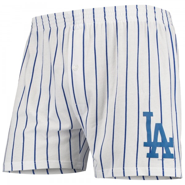 Los Angeles Dodgers Concepts Sport White Vigor Boxer Shorts