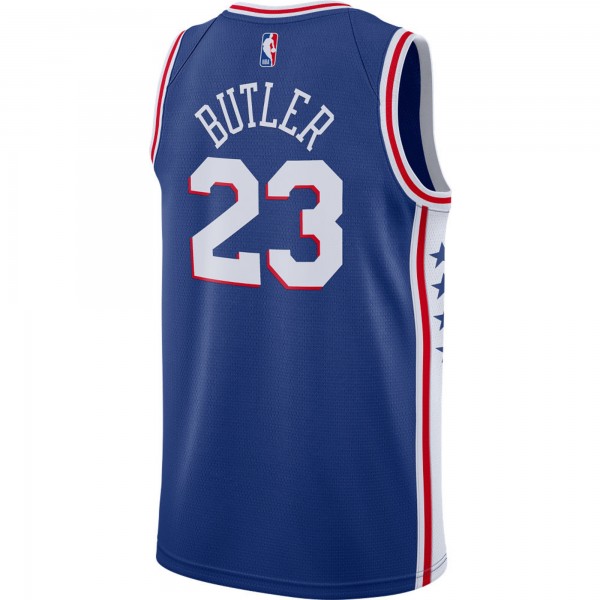 Детская игровая майка Jimmy Butler Philadelphia 76ers Nike Swingman Blue - Icon Edition - баскетбольная джерси NBA