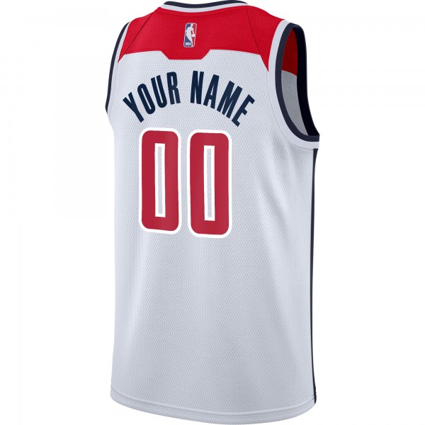 Игровая именная майка Washington Wizards Nike Swingman - Association Edition - White - личная джерси НБА