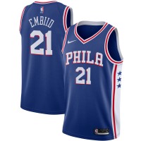 Игровая форма  Joel Embiid Philadelphia 76ers Nike 2019/2020 Swingman - Icon Edition - Royal