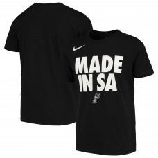 Детская футболка San Antonio Spurs Nike Team Attitude Performance Cotton - Black