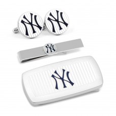 New York Yankees White 3-Piece Cushion Gift Set