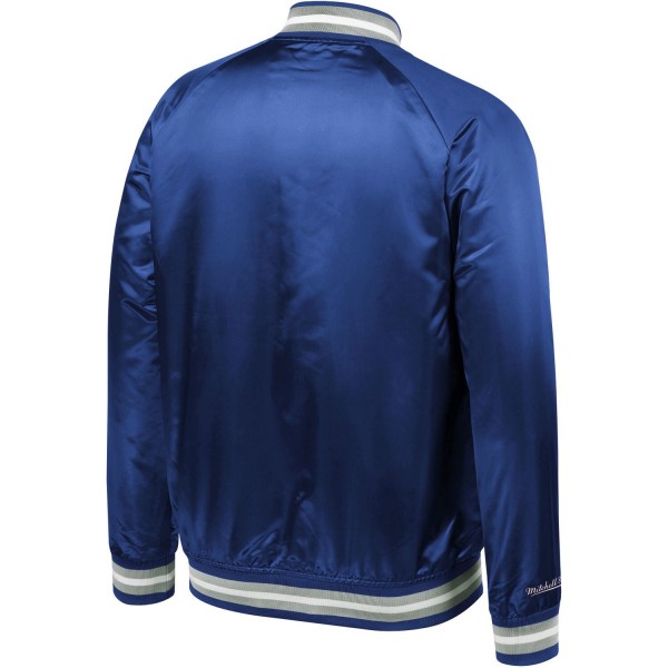 Куртка на кнопках Los Angeles Dodgers Mitchell & Ness Lightweight Satin - Royal