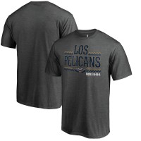 Футболка New Orleans Pelicans Noches Ene-Be-A Wordmark - Heather Gray