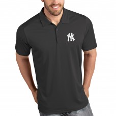 New York Yankees Antigua Gray Tribute Polo