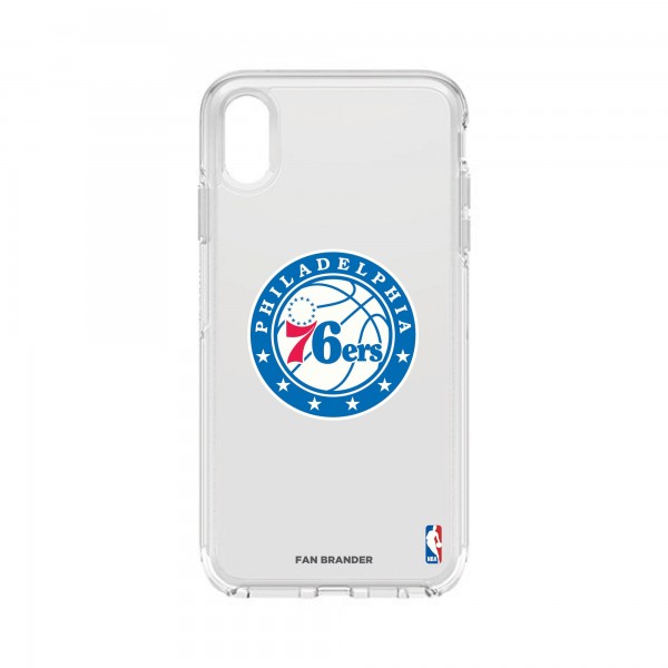 Чехол на iPhone Philadelphia 76ers OtterBox Clear Primary Logo