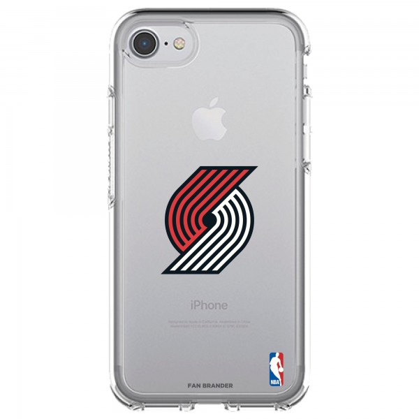 Чехол на iPhone Portland Trail Blazers OtterBox Clear Primary Logo