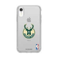 Чехол на iPhone Milwaukee Bucks OtterBox Clear Primary Logo