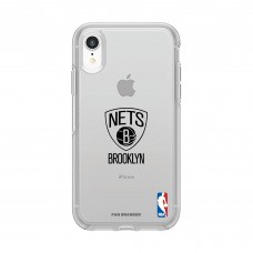 Чехол на телефон Brooklyn Nets OtterBox Clear Primary Logo iPhone