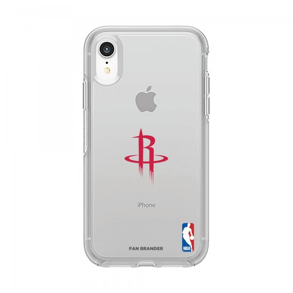Чехол на телефон Houston Rockets OtterBox Clear Primary Logo iPhone
