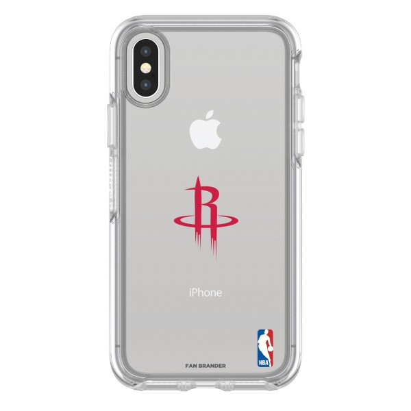 Чехол на телефон Houston Rockets OtterBox Clear Primary Logo iPhone