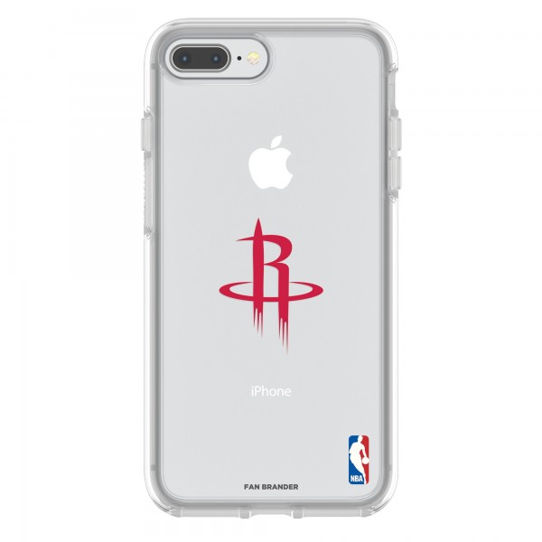 Чехол на телефон Houston Rockets OtterBox Clear Primary Logo iPhone