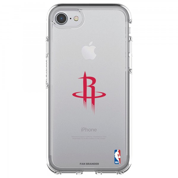 Чехол на телефон Houston Rockets OtterBox Clear Primary Logo iPhone