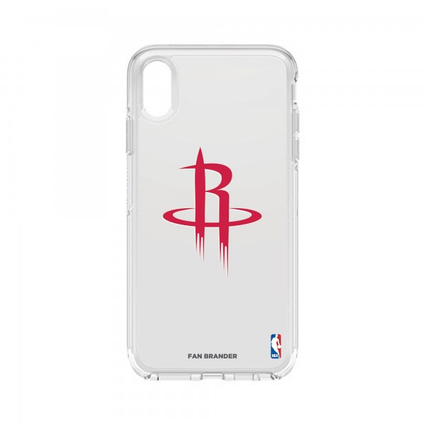 Чехол на телефон Houston Rockets OtterBox Clear Primary Logo iPhone