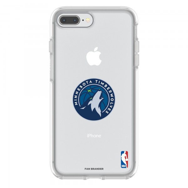Чехол на iPhone Minnesota Timberwolves OtterBox Clear Primary Logo