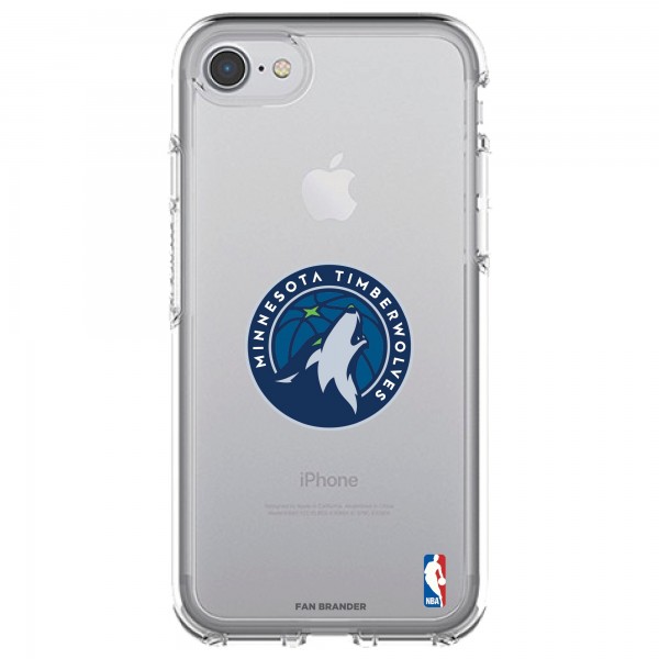 Чехол на iPhone Minnesota Timberwolves OtterBox Clear Primary Logo
