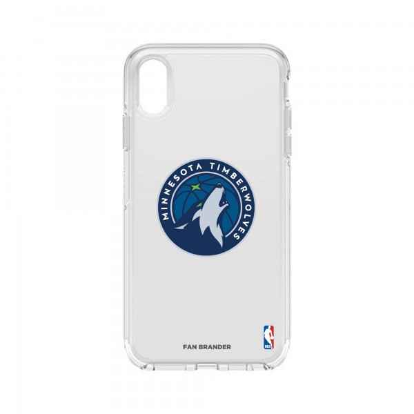 Чехол на iPhone Minnesota Timberwolves OtterBox Clear Primary Logo