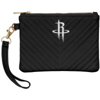 Houston Rockets Womens Penny Leather Wristlet