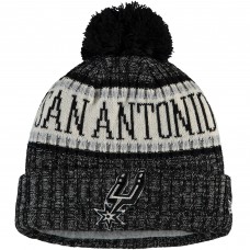 Детская шапка с помпоном San Antonio Spurs New Era Sport - Black