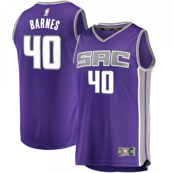 Игровая майка Harrison Barnes Sacramento Kings Fast Break Replica - Icon Edition - Purple - оригинальная джерси НБА