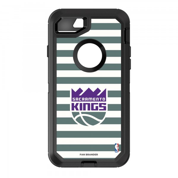 Чехол на iPhone Sacramento Kings OtterBox Defender Striped Design
