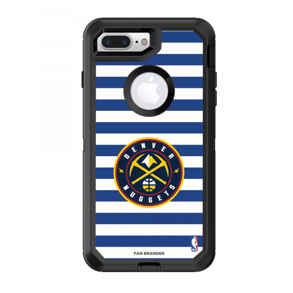 Чехол на телефон Denver Nuggets OtterBox iPhone Defender Striped Design