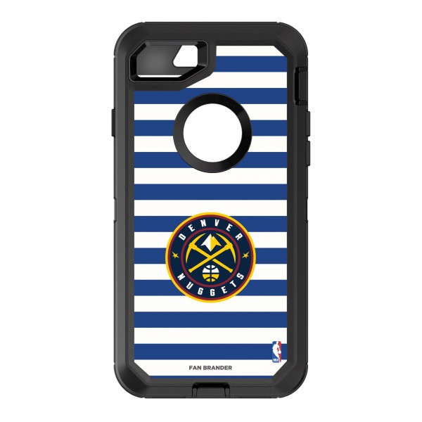 Чехол на телефон Denver Nuggets OtterBox iPhone Defender Striped Design